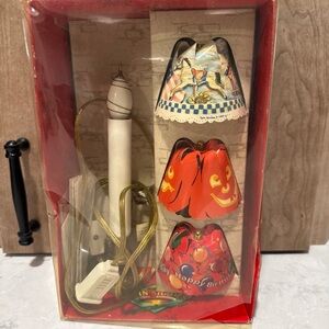 Vintage Spin Shades Light Set of 3 Holiday Shades